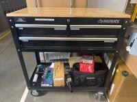 Husky three drawer toolbox