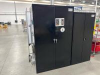 Steel storage cabinet