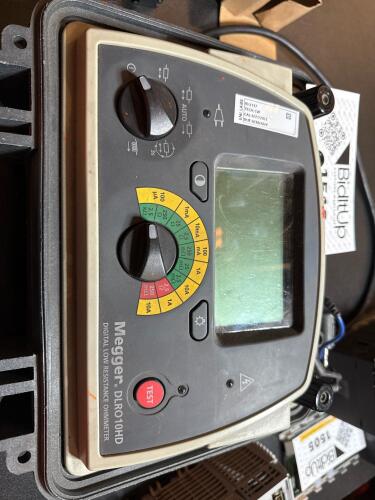 Meager DLR010HD DIGITAL LOW RESISTANCE, OHMMETER