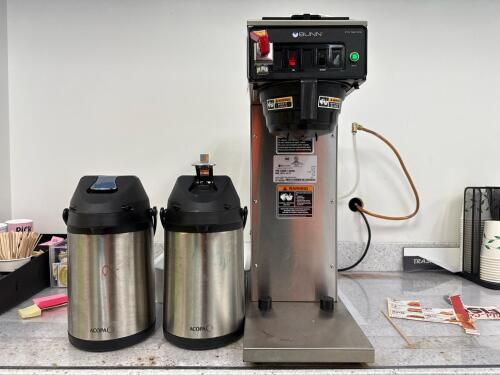 Bunn 23001.0006 CWTF15-APS Automatic Airpot Coffee Brewer with Hot Water Faucet - 120V