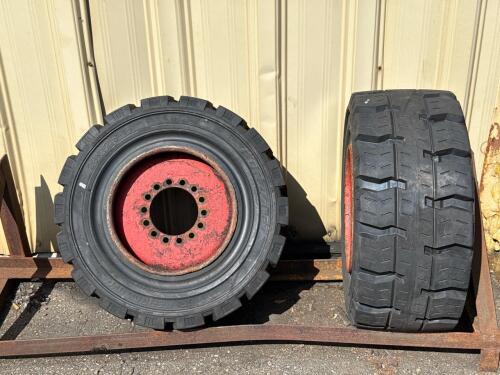 (1) Set of Ferentino 28 x 12.5 -15&rdquo; Fork Lift Tires