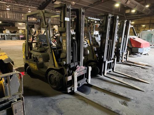 Caterpillar 2C5000 &mdash; 5,000 lb LPG Cushion Forklift