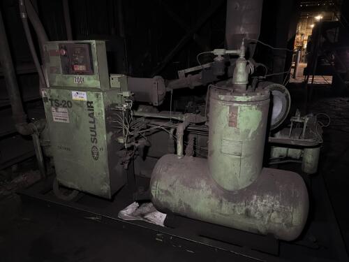 Sullair TS20‑200H Two‑Stage Rotary Screw Compressor &mdash; 200 HP, High‑Pressure