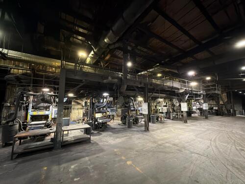 (6) Shalco Coring Machines With Tinker Omega Mixer, Sand Silo and Transporter