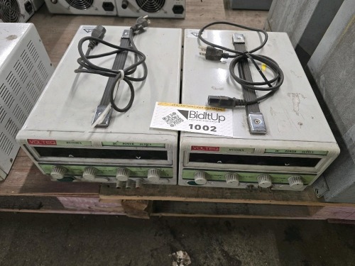 (2) Volteq HY1530EX DC Power Supplies