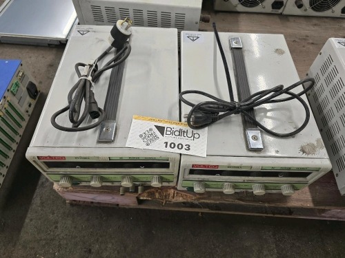 (2) Volteq HY1530EX DC Power Supplies