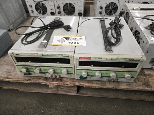(2) Volteq HY1530EX DC Power Supplies