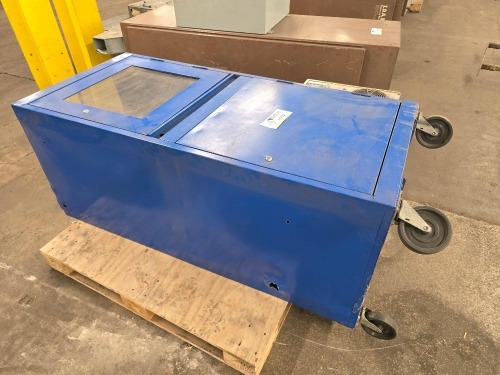 Rolling Electronic Enclosure w/ Cooling Unit