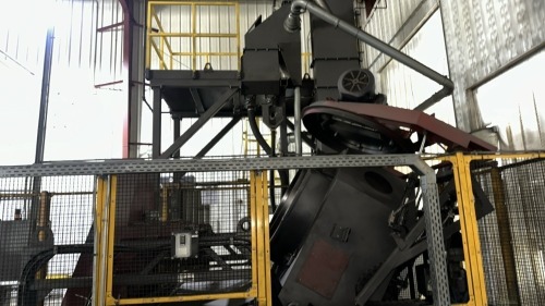 2015 Rosler #RMT-10 Barrel Shot Blaster and Nederman Fire Control