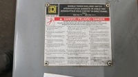 Square D 100A Double Throw Enclosed Switch - 4