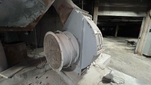 Twin City Fan & Blower Centrifugal Fan w/ Gear Drive Assembly