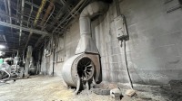 Industrial Centrifugal Exhaust Blower with Baldor Reliance 5 HP Motor and Ducting