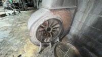 Industrial Centrifugal Exhaust Blower with Baldor Reliance 5 HP Motor and Ducting - 2