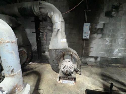 Buffalo Forge Industrial Centrifugal Blower Fan with Motor & Ductwork