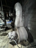 Buffalo Forge Industrial Centrifugal Blower Fan with Motor & Ductwork - 4