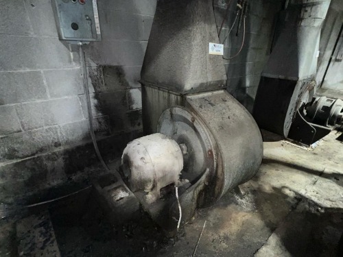 Buffalo Forge Industrial Centrifugal Blower Fan System with Square D Controls