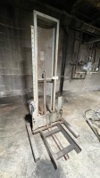 Manual Hydraulic Drum Lifter / Barrel Tilter with Foot Pump Lift on Casters - 2