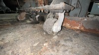 Manual Hydraulic Drum Lifter / Barrel Tilter with Foot Pump Lift on Casters - 4