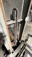 Manual Hydraulic Drum Lifter / Barrel Tilter with Foot Pump Lift on Casters - 7