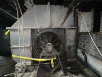 Industrial Rotary Drum System with Belt-Driven Motor, Blower Assembly, and Gear Reducers - 4