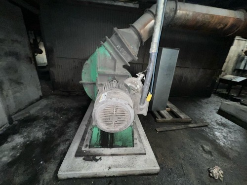 Fan Engineering Company Industrial Centrifugal Blower System, Size 245, Type BISC, 12,000 CFM, 50 HP Motor