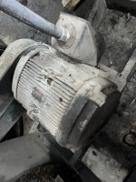ndustrial Centrifugal Blower System with Electric Motor, Belt Drive, and Ducting Assembly - 6