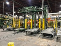 Emmeti MT 554 Automatic Bottom-Infeed Palletizing System with Spiral Conveyor & Complete Material Handling Line (1999) - 5
