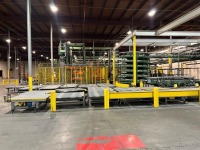 Emmeti MT 554 Automatic Bottom-Infeed Palletizing System with Spiral Conveyor & Complete Material Handling Line (1999) - 7