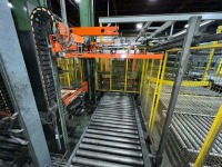 Emmeti MT 554 Automatic Bottom-Infeed Palletizing System with Spiral Conveyor & Complete Material Handling Line (1999) - 39