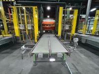 Emmeti MT 554 Automatic Bottom-Infeed Palletizing System with Spiral Conveyor & Complete Material Handling Line (1999) - 48