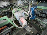 Emmeti MT 554 Automatic Bottom-Infeed Palletizing System with Spiral Conveyor & Complete Material Handling Line (1999) - 74
