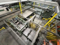 Emmeti MT 554 Automatic Bottom-Infeed Palletizing System with Spiral Conveyor & Complete Material Handling Line (1999) - 78