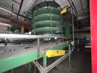 Alliance Industrial Dual Spiral Accumulation Conveyor System with Integrated Conveyor Lines - 3