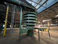 Alliance Industrial Spiral Accumulation Conveyor with Infeed and Overhead Conveyor Integration - 2
