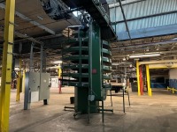 Alliance Industrial Spiral Accumulation Conveyor with Infeed and Overhead Conveyor Integration - 3