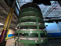 Alliance Industrial Spiral Accumulation Conveyor with Infeed and Overhead Conveyor Integration - 5