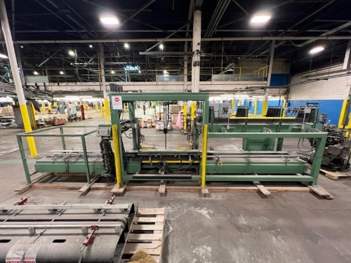 Automatic Casepacker System with Multi-Lane Infeed and Conveyor Integration (480V, 3PH)