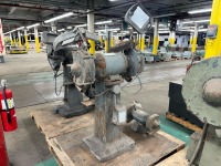 (2) Bench Grinders Including Queen City Double-End Buffer / Grinder and Baldor Bench Grinder - 2