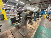 (2) Bench Grinders Including Queen City Double-End Buffer / Grinder and Baldor Bench Grinder - 5