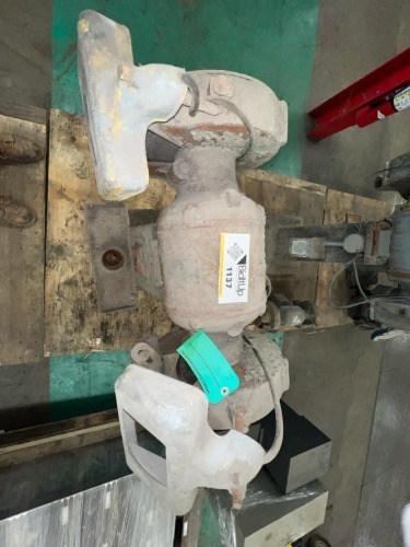 Queen City Pedestal Double-End Bench Grinder / Buffer with Wire Wheel and Allen-Bradley Controls
