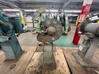 Queen City Pedestal Double-End Bench Grinder / Buffer with Wire Wheel and Allen-Bradley Controls - 10
