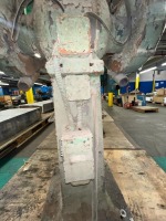 Queen City Pedestal Double-End Bench Grinder / Buffer with Wire Wheel and Allen-Bradley Controls - 18