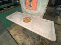 Queen City Pedestal Double-End Bench Grinder / Buffer with Wire Wheel and Allen-Bradley Controls - 21