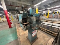 Setco Industrial Inc. Pedestal Double-End Bench Grinder Model 106 Serial 89395 Mid-20th Century with Allen-Bradley Controls - 2