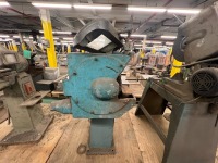 Setco Industrial Inc. Pedestal Double-End Bench Grinder Model 106 Serial 89395 Mid-20th Century with Allen-Bradley Controls - 3