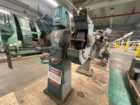 Setco Industrial Inc. Pedestal Double-End Bench Grinder Model 106 Serial 89395 Mid-20th Century with Allen-Bradley Controls - 6
