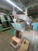 Setco Industrial Inc. Pedestal Double-End Bench Grinder Model 106 Serial 89395 Mid-20th Century with Allen-Bradley Controls - 8