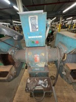 Setco Industrial Inc. Pedestal Double-End Bench Grinder Model 106 Serial 89395 Mid-20th Century with Allen-Bradley Controls - 10