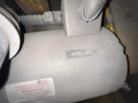 Everett Industries Abrasive Cut-Off Saw Model 16MT Serial D-021 with Vise on Cabinet Base and Extra Abrasive Wheels - 9