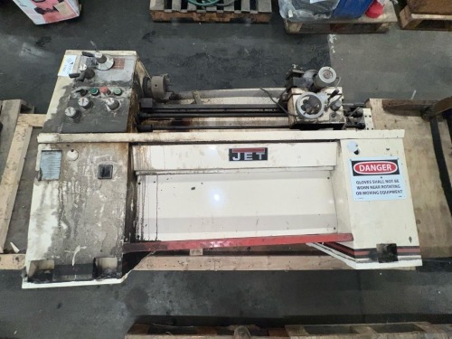 JET Engine Lathe with Tooling and Steady Rest Attachment